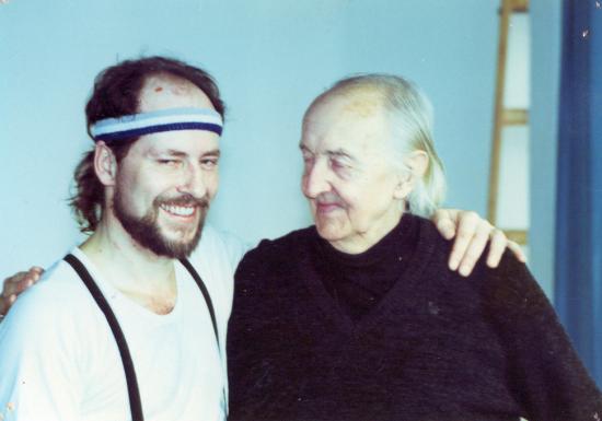 Pavel Veselý a  velký učitel Frank Towen
